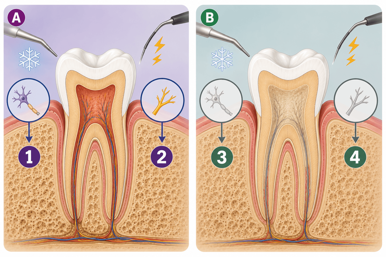 Figura 7 asociada a endodoncia regenerativa en un incisivo inmaduro traumatizado